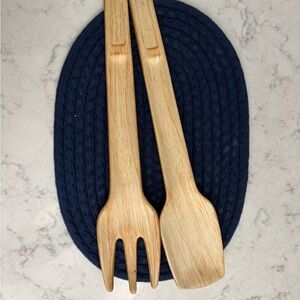 Bamboo Wooden Salad Servers